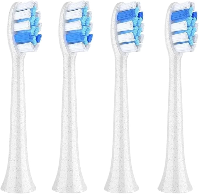 P11 T9 P80 Electric Toothbrush Heads Compatible with Toothbrush4/8/16pcs(4WHITE)