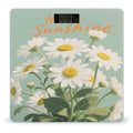Hello Sunshine Floral Weight Scale Large Digital Bathroom Scales with Bright LED Display Non Slip Digital Scale and Step On Fashion Weighing Machine for Body