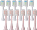 Replacement Brush Heads Compatible for X3U/X3Pro/X5/V1/D2/D3 6/12pcs Bristle Electric Toothbrush Sealed Packed(SHUSHI-WH6PK6)