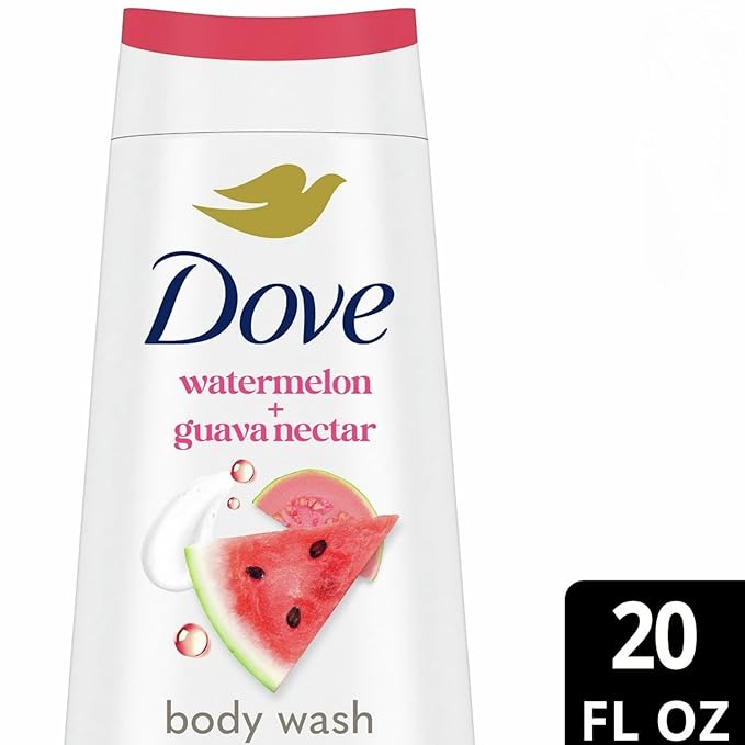 Dove Limited Edition Renewing MicroMoisture Body Wash | Summer Scents (Watermelon + Guava Nectar)