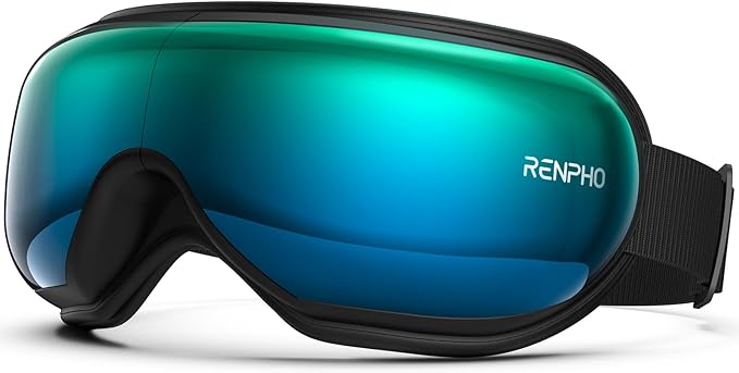 RENPHO Eye Massager with Heat Birthday Gifts for Women Men Her Eyeris 1 Heated Sleep Mask Eye Care Headache Massager for Migraines with Bluetooth Music