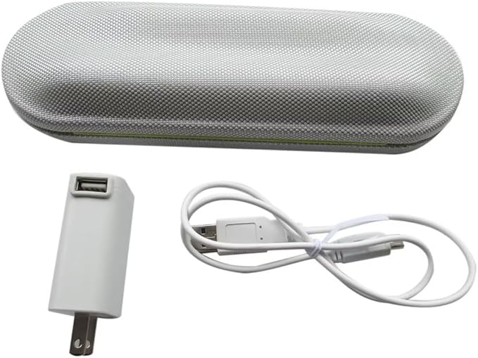 HX9210 Travel Charger Case w/AC Charger+USB Cable Replacement for Philips Sonicare DiamondClean Sonic Toothbrush HX9382HX9372HX9362HX9360(Gray-Green)