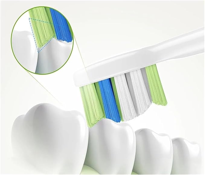 Toothbrush Heads Compatible for Philips(3color-2A-12pcs)
