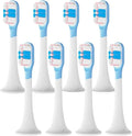 Compatible for XIAOMI MIJIA Replacement Brush Heads - T300/T500 Sonic Toothbrush Dupont Soft Bristle Silicone Nozzles(8 bj Pink)