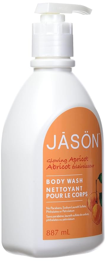 JASON NATURAL PRODUCTS BODY WASHAPRICOT SATIN 30 FZ