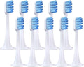 Compatible for Xiaomi Mijia T300 T500 T700 Ultrasonic for Electric Toothbrush Nozzles Replacement Tooth Brush Head(Blue-Soft)