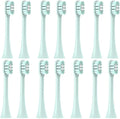 14 PCSCompatible for SOOCAS X3S Replacement Toothbrush Heads X3U/X3Pro/D2/ D3S/D5 Electric Soft Bristle Nozzles(14 Mint Green)