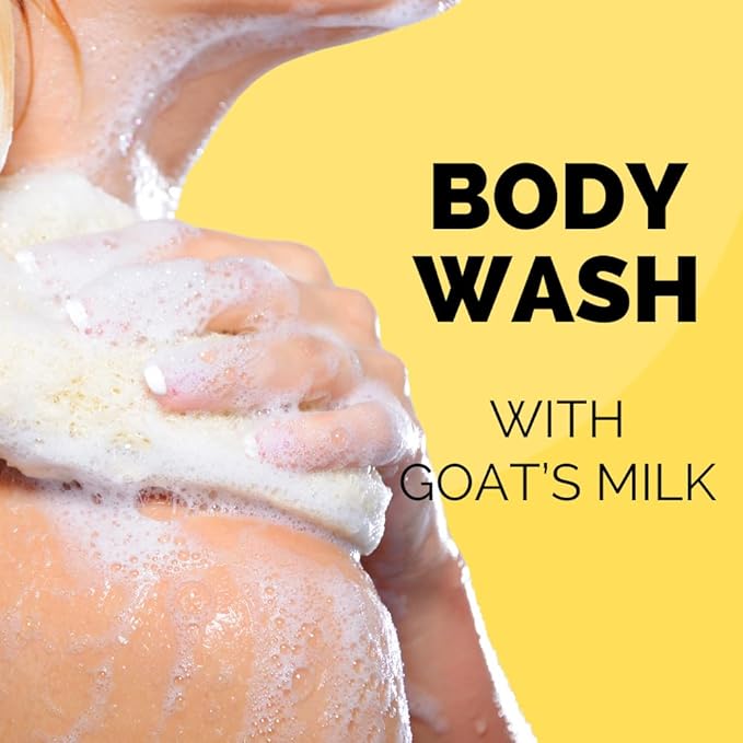 Golden Goat Farms Hot Orange Danish Scented Body Wash with Goat Milk 16 Oz (2 Pack)