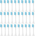 4/8/12/16PCS for T300/T500 Replacement Toothbrush Heads Electric Vacuum Soft Bristle Brush(T300 T500 Blue-30pcs)