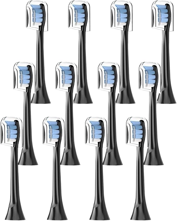 Toothbrush Heads HX9034 Compatible for HX3211 HX3281 HX6220 HX6211 HX6231 HX6250 HX6252 HX9322 HX9331 HX9334 HX6253 HX6530(Ivory)