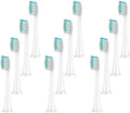 Compatible Sonic Replacement Toothbrush Heads DiamondClean HealthyWhite FlexCare EasyClean Essence(White 12pcs)