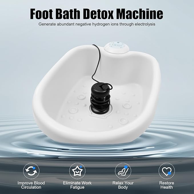 Foot Bath MachineFoot Spa Machine Foot Spa System for Home Salon Spa Club for Relieving Fatigue Boosting Immune System and Strengthening Body