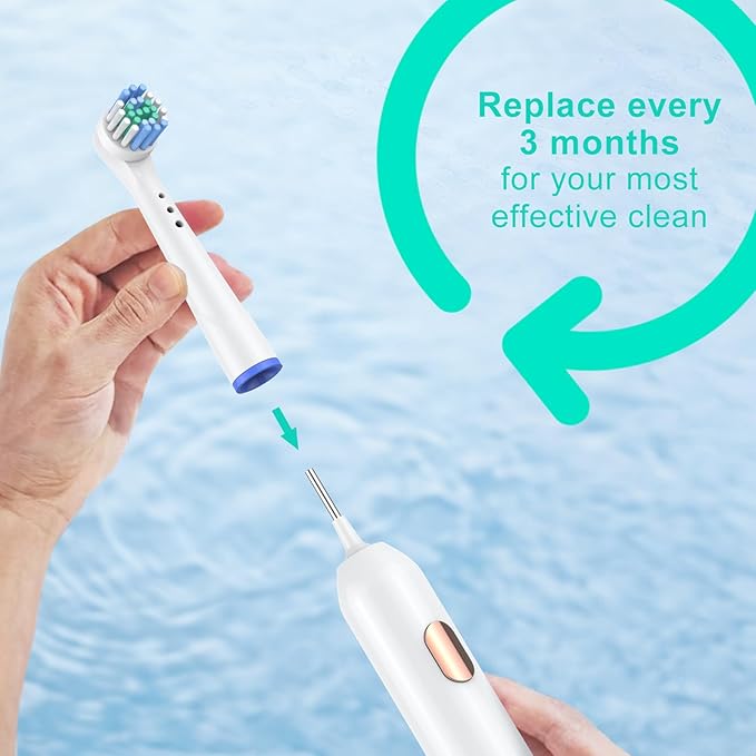 Safcare 48pcs Replacement Brush Heads Compatible with Oral B Electric Toothbrushes Professional Electric Toothbrush Heads Compatible with Oral b Braun Electric Toothbrush