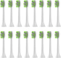 8-16pcs FW-Y05 YD05 JK-Y05 Toothbrush Heads Compatible for Replacement Soft Bristles Nozzles(16pcs White)