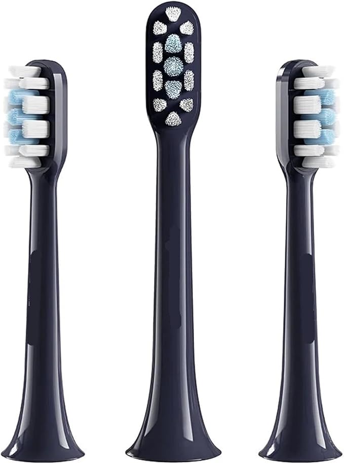 Compatible for Mijia T301/T302 Electric Toothbrush Head(3PCSBlue)