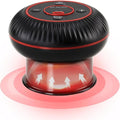 Electric Smart Cupping Set - 4 in 1 Cupping Kit for Massage Therapy 12 Levels of Suction Strength and Red Light for Targeted Pain Relief Great Gift for Parents Friends