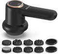 Handheld Cellulite Massager Body Sculpting Machine Lymphatic Drainage Device Lipo Massage Roller for Stomach Belly Butt Arms Legs Vibrating Massage Home Use Cordless &amp Mini (Black)