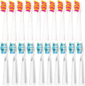 20 Pcs Replaceable Brush Heads RefillCompatible for Seago Electric Toothbrush FW/SG 507/508/515/551/917/959(10 White 10 Pink)