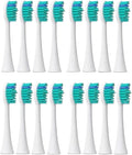 Compatible for Philips Sonicare Toothbrush Brush Head Replacement Heads HX3/HX6/HX9 Series HX3210/3211/6150/6500/6510/6530/9342/6730(16P4)