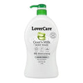 LoverCare Goat's Milk Moisturizing Body Wash Shower Cream Shower Gel Aloe Vera 40.7 Fl.Oz