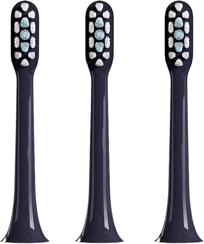 Compatible for XIAOMI Sonic Electric Toothbrush Heads Brush for T100 T200 T200C T300 T301 T302 T500 T700(T302 Blue 3pcs)