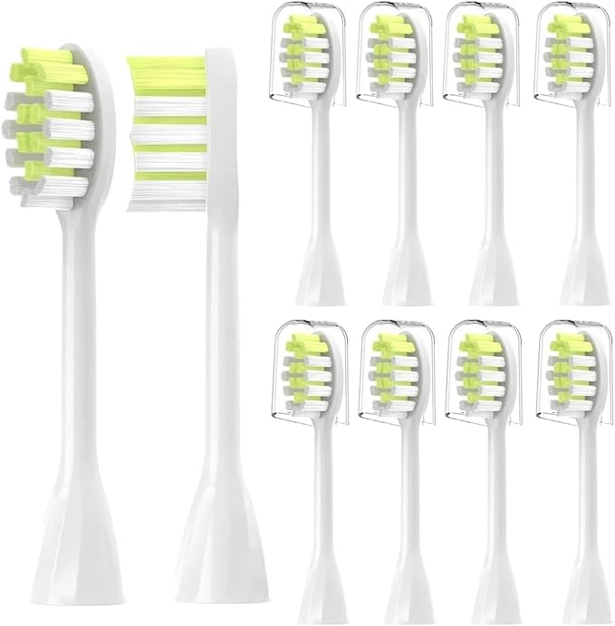 16pcs Replacement Toothbrush HeadsCompatible for Ph One Care Electric Head HY1100 HY1200 BH1022(White)