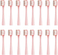 4/8/16Pcs Replacement Toothbrush HeadCompatible for Nandme NX7000 Sonic Electric Soft Bristle Tooth Brush(16PINK Clean Type)
