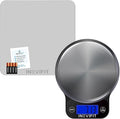 INEVIFIT Bathroom Scale &amp Digital Kitchen Scale Fitness Bundle Complete Body Composition and Nutrition Tracking Solution with Batteries Included
