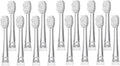 10/15Pcs SG-831 Soft Bristle Replaceable Brush HeadsCompatible for SG977/EK6/EK7/SG513 Toothbrush Head(15 PCS)