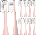 Replacement Toothbrush HeadsCompatible for Black Series Electric(10pcs)(Pink)