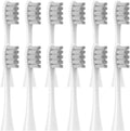 12PCS Replacement Brush HeadsCompatibility for Oclean X/X PRO/ Z1/ F1/ One/Air 2 /SE Sonic Electric Toothbrush(12pcs Gray)