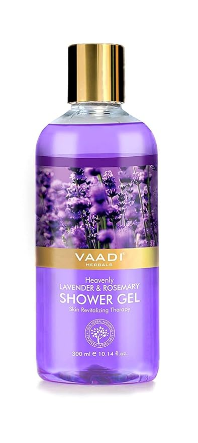 Vaadi Herbals Shower Gel Heavenly Lavender and Rosemary 300ml