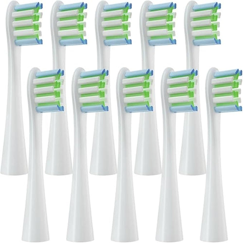 10PCS Brush Head ReplacementCompatible for Toothbrush X/X PRO/ Z1 Replaceable(10 Blue)