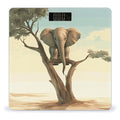 Digital Bathroom Scale for Body Weight Scale with Bright LCD Display High Accuracy Step-On Technology Auto On/Off Little Elephant on Tree Digital Scales 400 Lbs /180kg