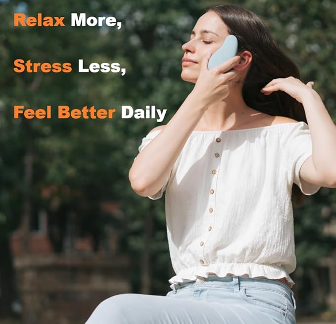 Yolo Mountain Therapeutic™ Premium TMJ Relief Massager – Heated Jaw &amp Neck Massager w/ 10 Precision Vibration Modes Waterproof Electric Masseter Therapy Device for Jaw Pain Tension &amp Bruxism
