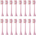 Replacement Toothbrush HeadsCompatible for Lenovo B002DC/B009DC/B001/B004/B005/B006Soft Deep Cleaning Whitening8-16pcs(16pcs Pink)
