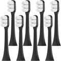 8 Pcs Compatible for Toothbrush Replacement Brush Heads Refills for 4100 4300(Black-8 Pcs)