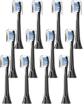 HX9034 Toothbrush Head Suitable for HX3211 HX3281 HX6220 HX6211 HX6231 HX6250 HX6252 HX9322 HX9331 HX9334 HX6253 and HX6530 Models(Ivory)