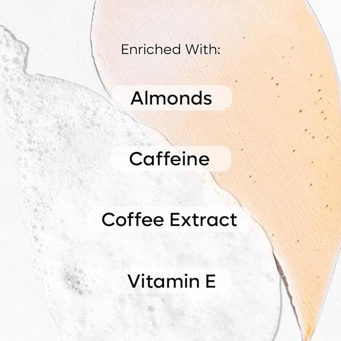 SM Coffee Body Wash with Almonds | De-Tan &amp Deep Cleansing Shower Gel | Enriched with Vitamin E &amp in Energizing Nutty Almond Aroma | Suitable for All Skin Types | For both Men &amp Women (200