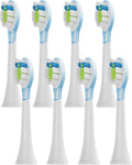 8 Pcs Replacement Brush Heads for HX6064 HX6930 HX6730 4100 6500 6100 5300 C3(PS Green)
