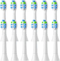4-16Pack Replacement Toothbrush Heads Compatible For Philips Sonicare Electric Tooth Brush Electric Tooth Brush Refill(12pcs White)