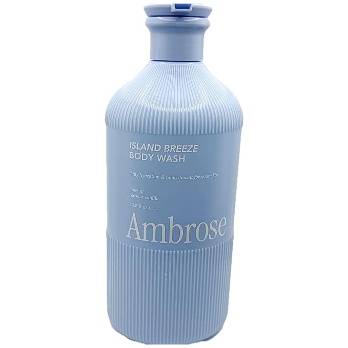 Ambrose Island Breeze Body Wash Coconut Vanilla Scent 33.8 fl oz