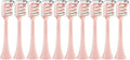 Replacement Brush Heads ForCompatible for Xiaomi SOOCAS X3 X5 V1 X3U 5-10pcs Bristle Electric Toothbrush Sealed Packed(10 Pink)