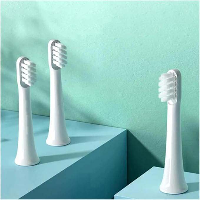 4/6PCS Brush HeadsCompatible for T100 Soft Bristle Vacuum Nozzles Refills Electric Toothbrush Head(4pink)