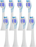 Replacement Toothbrush HeadsCompatible for Philip Sonicare Electric Brush Head 1100 2100 4100 5100 5300 6100 7500(8A2)
