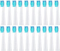Compatible for Fairywill Replacement Toothbrush Heads for FW-507/508/551/515/917/959/2011FW-D1/D3/D7/D8(White)