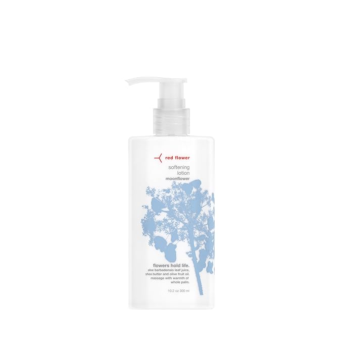 Red Flower Moonflower Body Care Duo: Purifying Body Wash &amp Softening Lotion for Hydrated Smooth and Nourished Skin