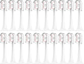 Compatible For Xiaomi Compatible For MijiaT300/T500/T700 Sonic Electric Toothbrush Heads Replaceable Refill Nozzles 4 Colors With Anti-Dust Caps 20Pcs(20Pink)