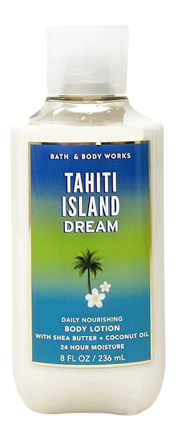 Bath &amp Body Works Tahiti Island Dream Body Wash and Daily Nourishing Body Lotions with a Fresh Forest Bar Soap