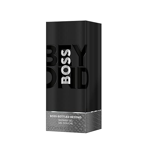 Hugo Boss Bottled Beyond Shower Gel – Woody Fragrance – With Notes of Ginger and Leather – Cleansing &amp Hydrating